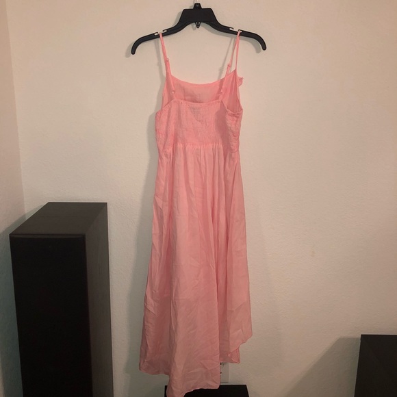 Light Pink Cotton Summer Dress - Picture 3 of 3